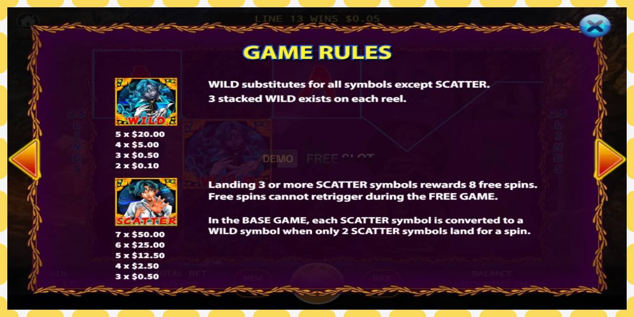 Demo slot The Count of Monte Cristo free and without registration, picture - 1