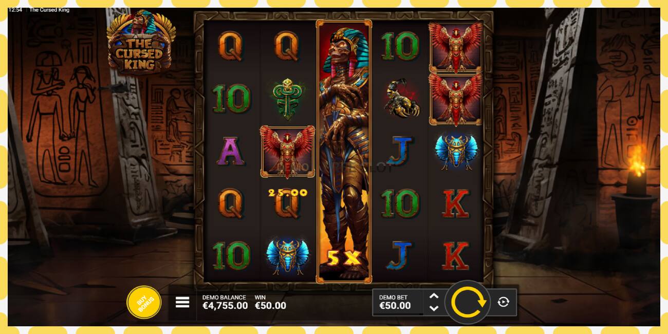 Demo slot The Cursed King free and without registration, picture - 1