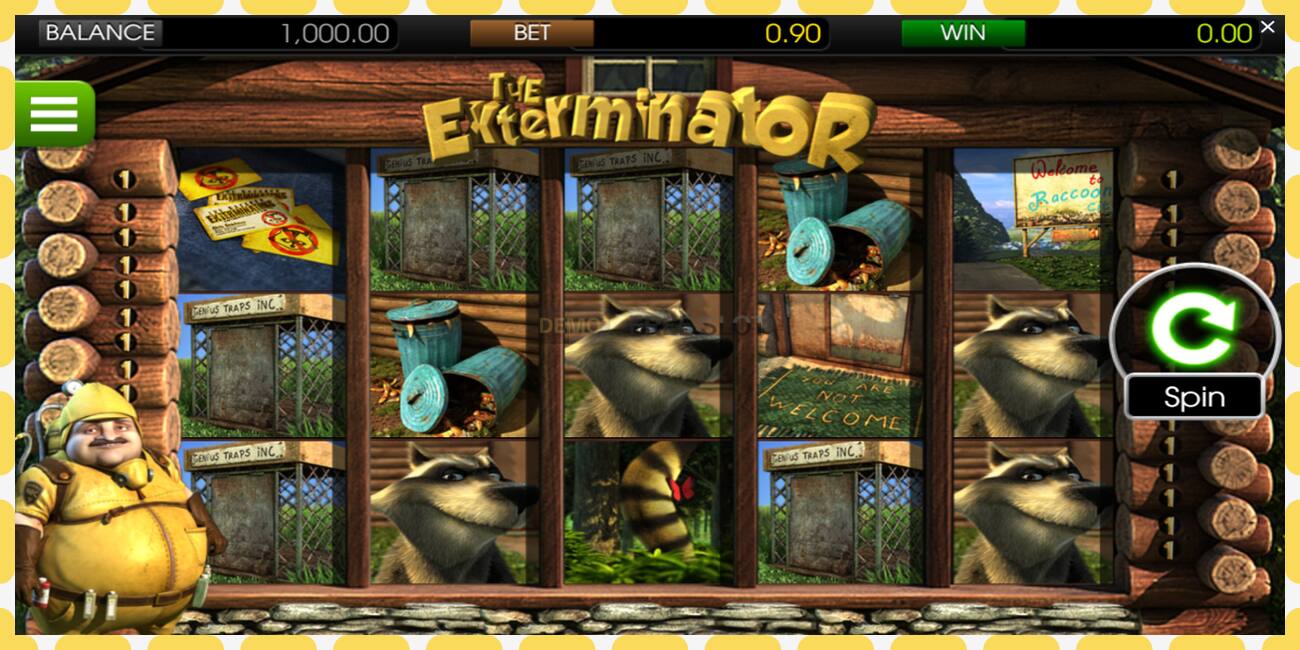 Demo slot The Exterminator නොමිලේ සහ ලියාපදිංචියකින් තොරව, පින්තූරය - 1