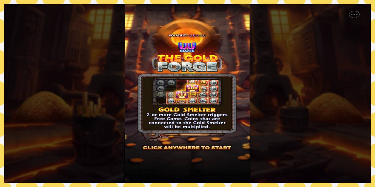 Demo slot The Gold Forge free and without registration, picture - 1