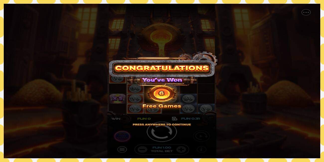 Demo slot The Gold Forge free and without registration, picture - 1