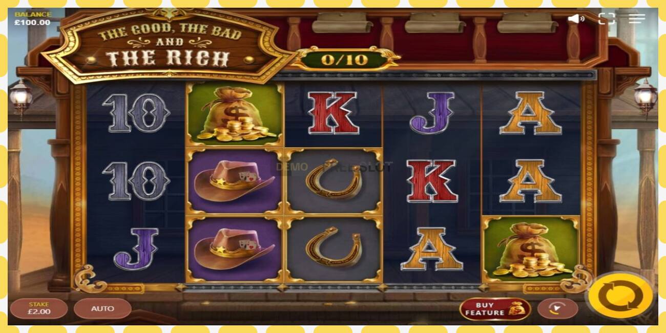 Slot për demonstrim The Good The Bad and The Rich falas dhe pa regjistrim, foto - 1