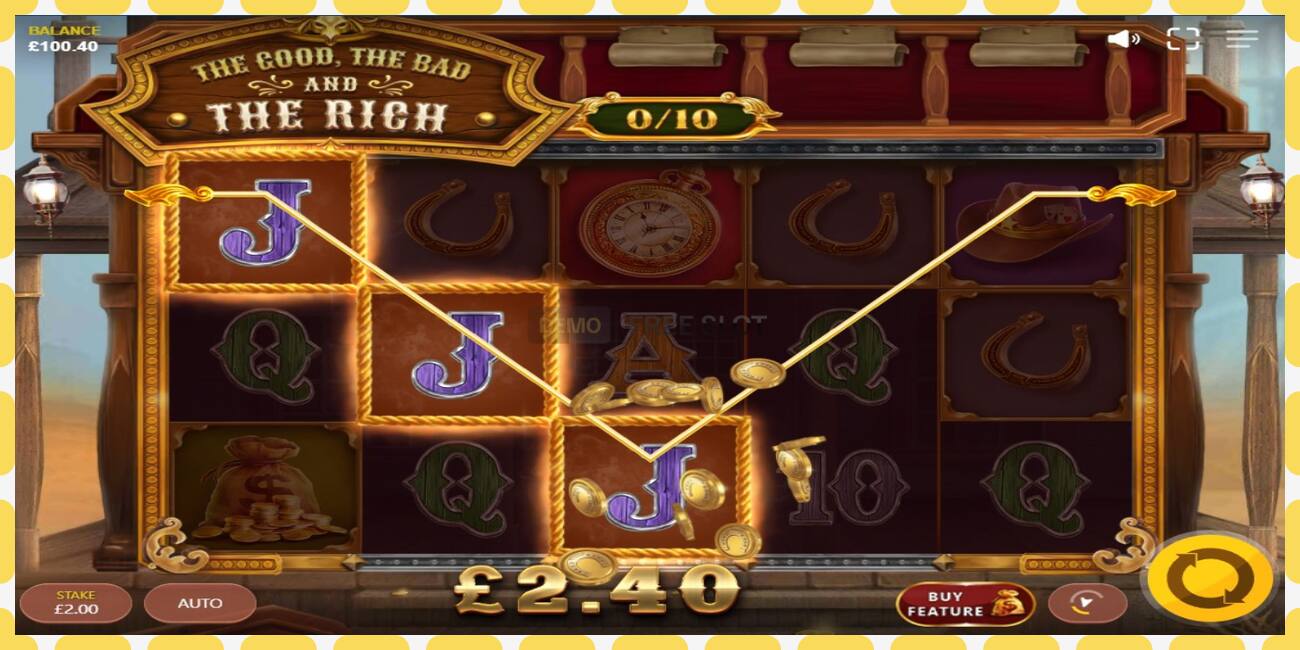 Slot për demonstrim The Good The Bad and The Rich falas dhe pa regjistrim, foto - 1