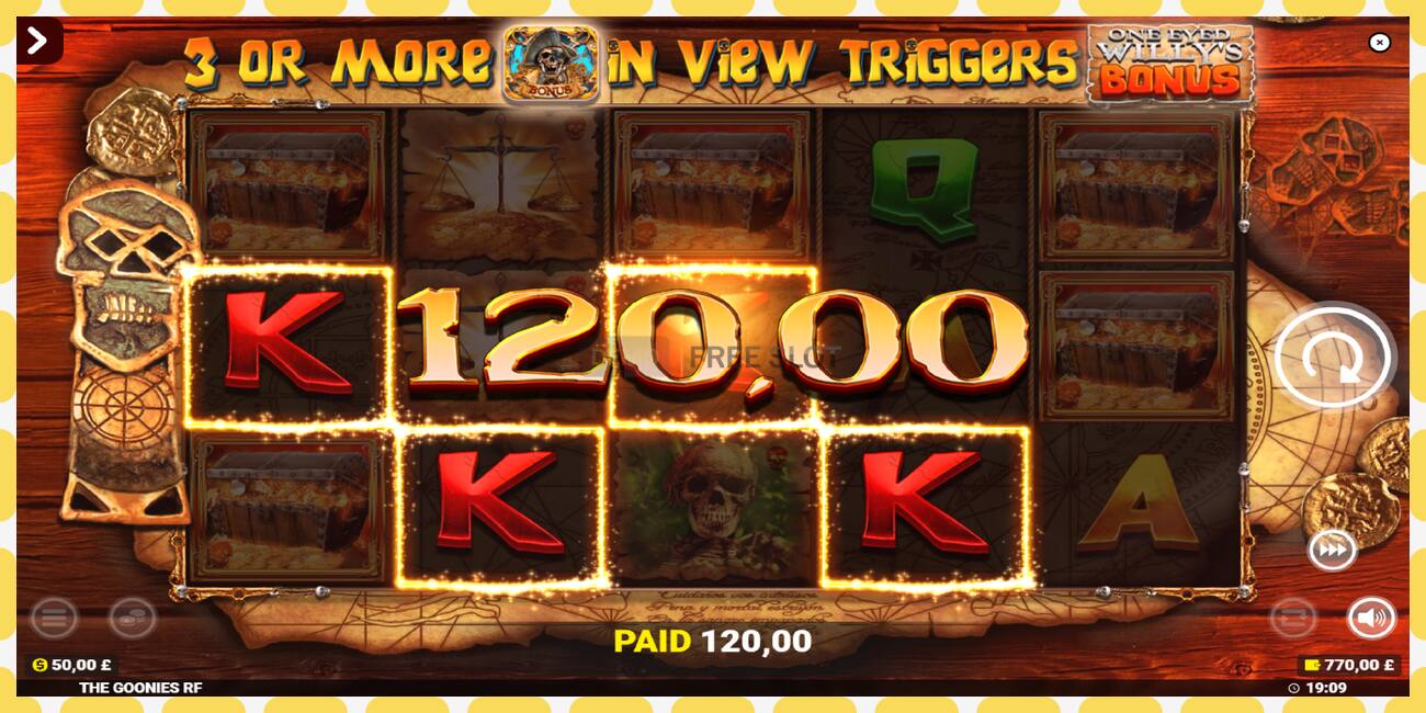 Demo slot The Goonies Deluxe Rapid Fire Jackpots free and without registration, picture - 1