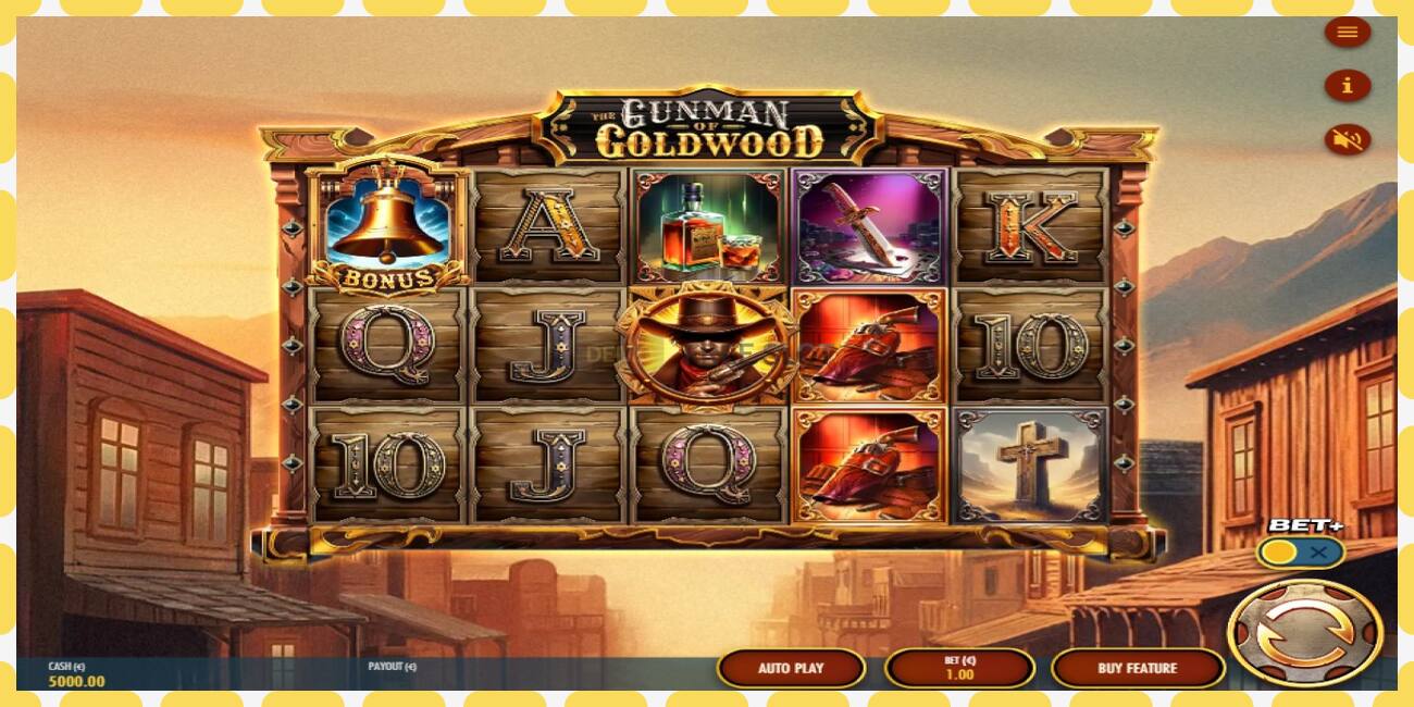 Demo slot The Gunman of Goldwood free and without registration, picture - 1