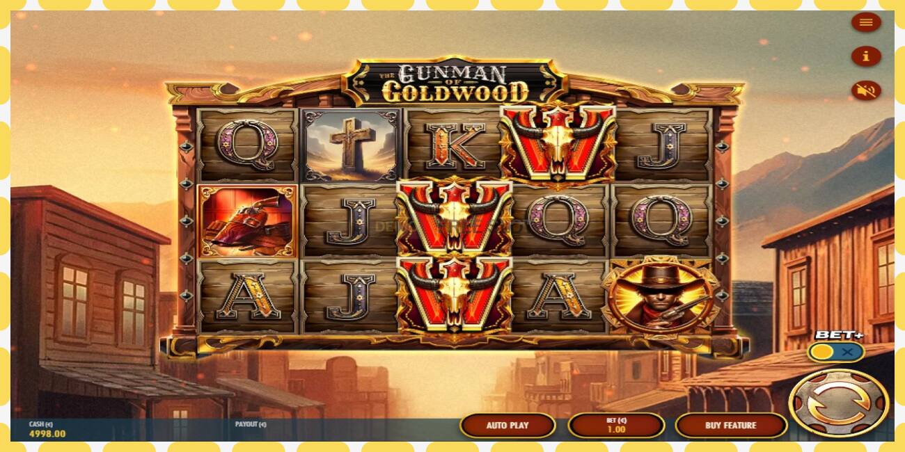 Demo slot The Gunman of Goldwood free and without registration, picture - 1