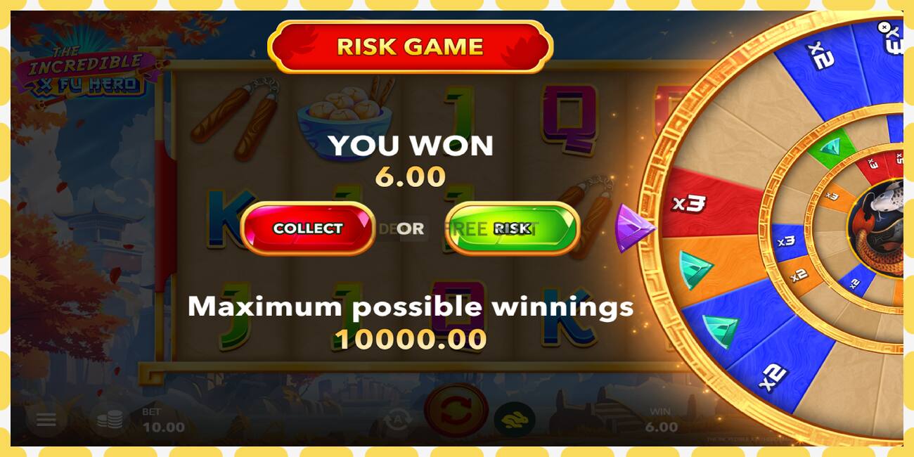 Demo slot The Incredible X Fu Hero නොමිලේ සහ ලියාපදිංචියකින් තොරව, පින්තූරය - 1