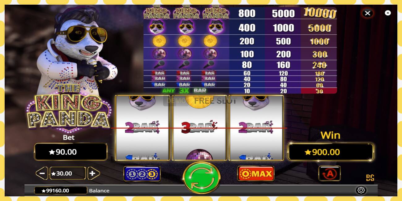 Demo slot The King Panda free and without registration, picture - 1