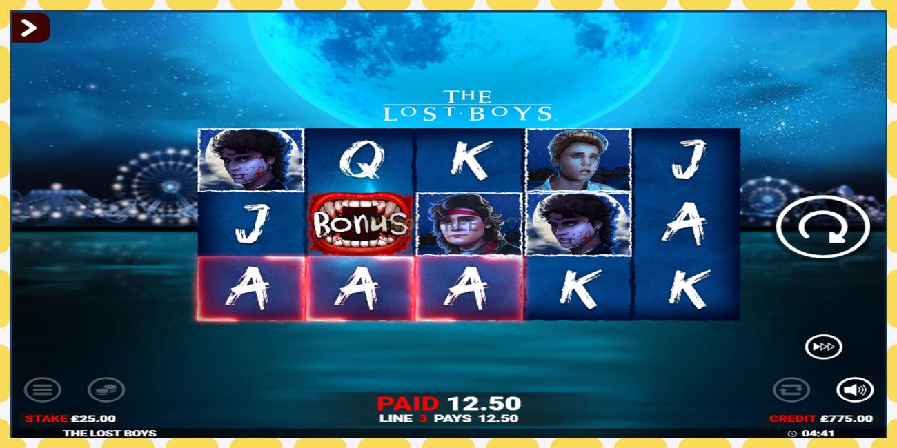 Demo slot The Lost Boys Rapid Fire Jackpots free and without registration, picture - 1