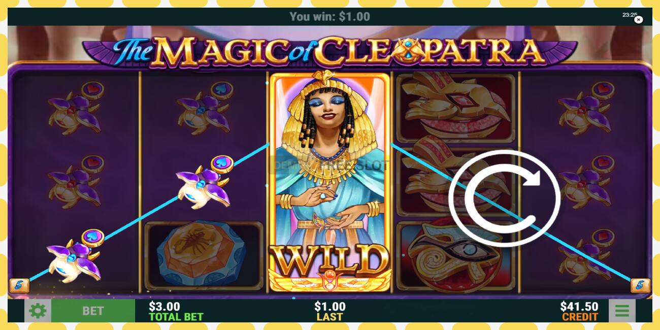 Demo slot The Magic of Cleopatra free and without registration, picture - 1