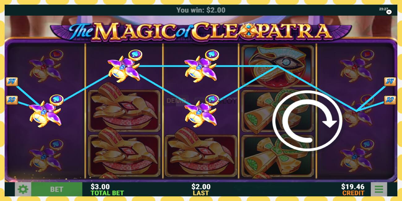 Slot demo The Magic of Cleopatra gratis dan tanpa registrasi, gambar - 1