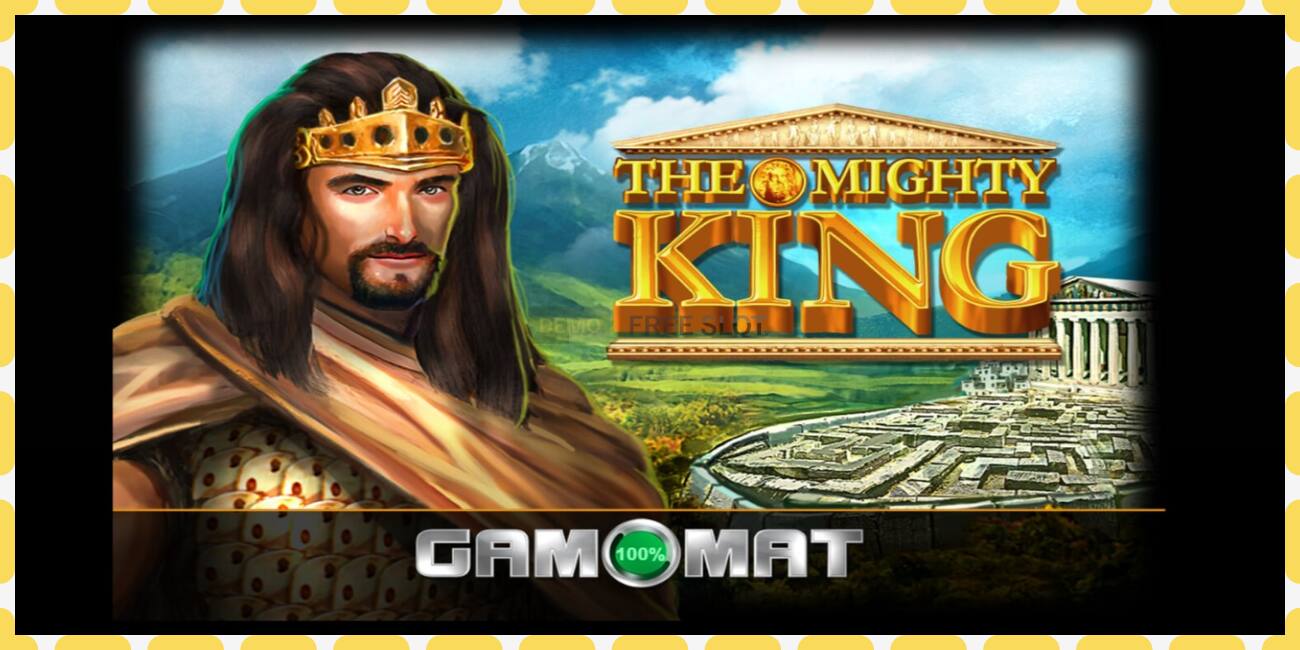 Demo slot The Mighty King free and without registration, picture - 1