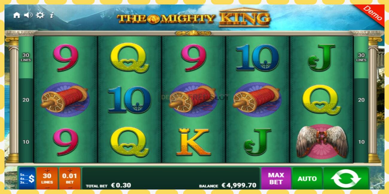 Demo slot The Mighty King free and without registration, picture - 1