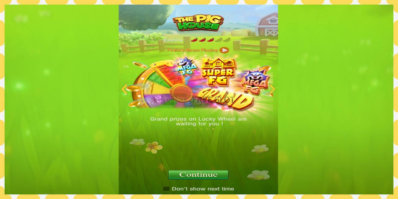 Demo slot The Pig House free and without registration, picture - 1