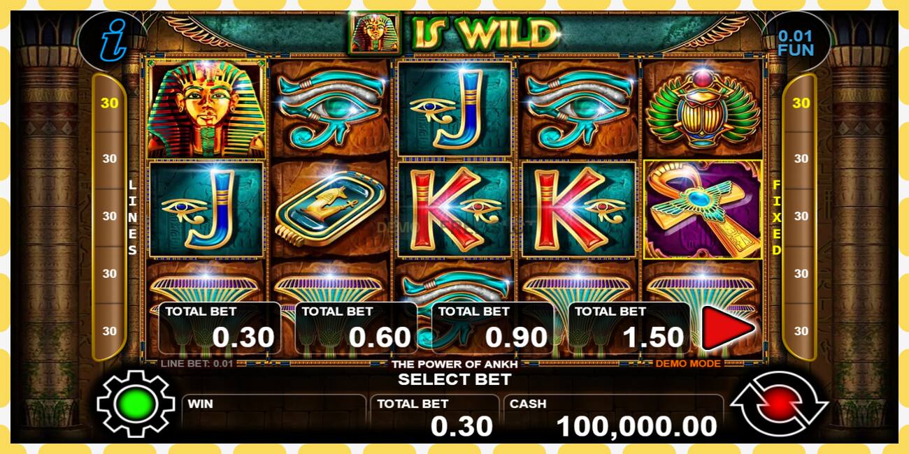 Slot demo The Power of Ankh gratuit și fără înregistrare, imagine - 1