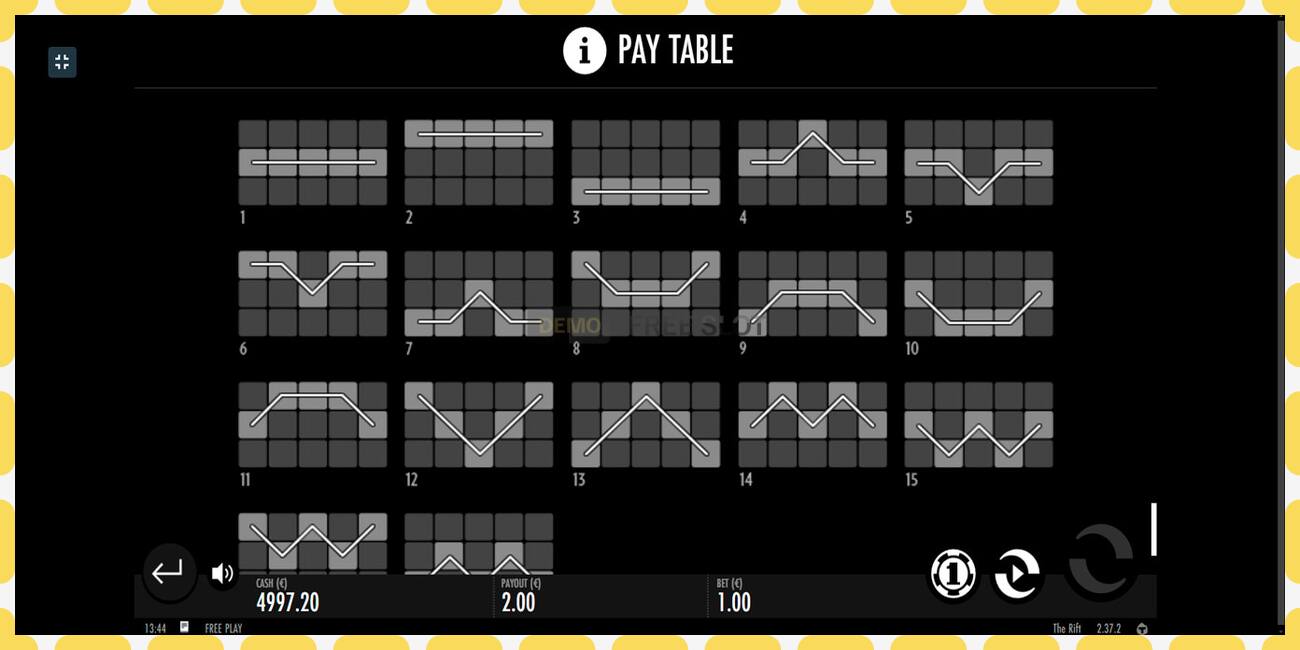 Demo slot The Rift free and without registration, picture - 1