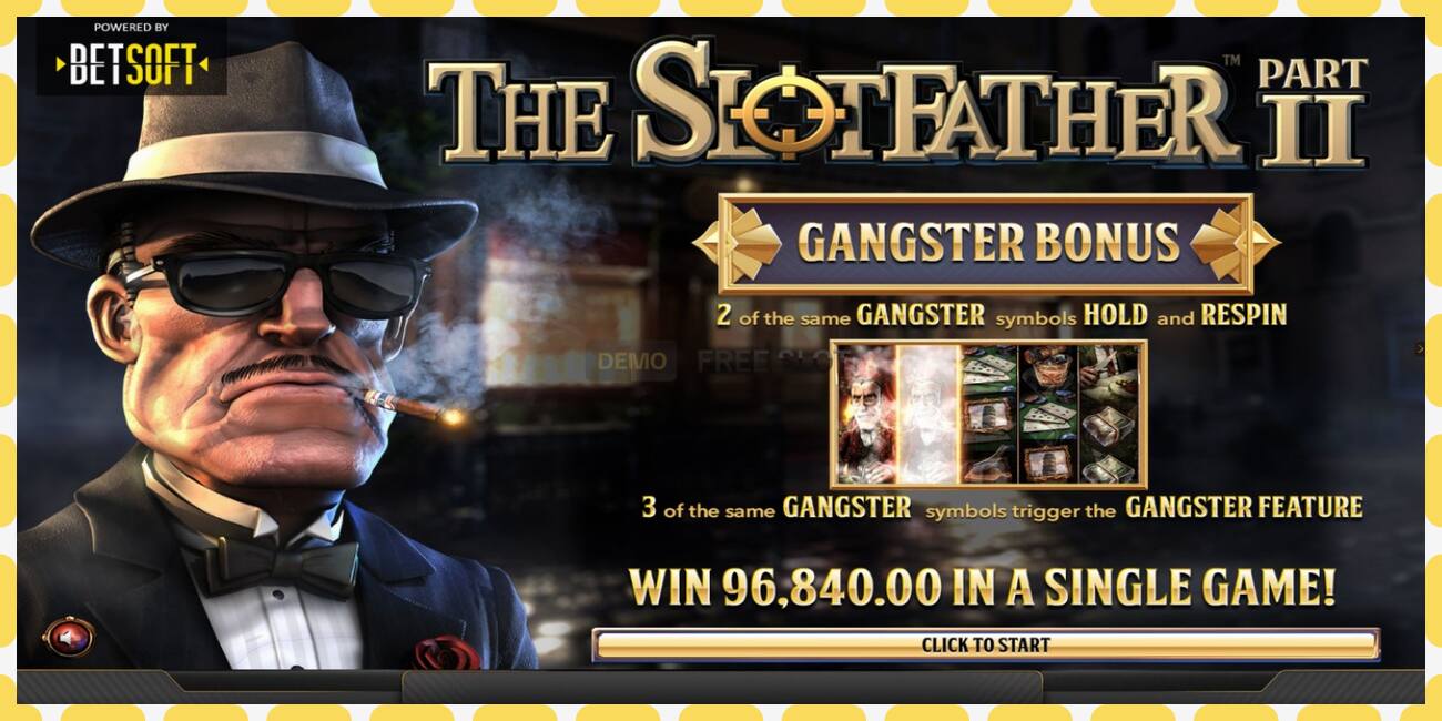 Demo slot The Slotfather 2 free and without registration, picture - 1