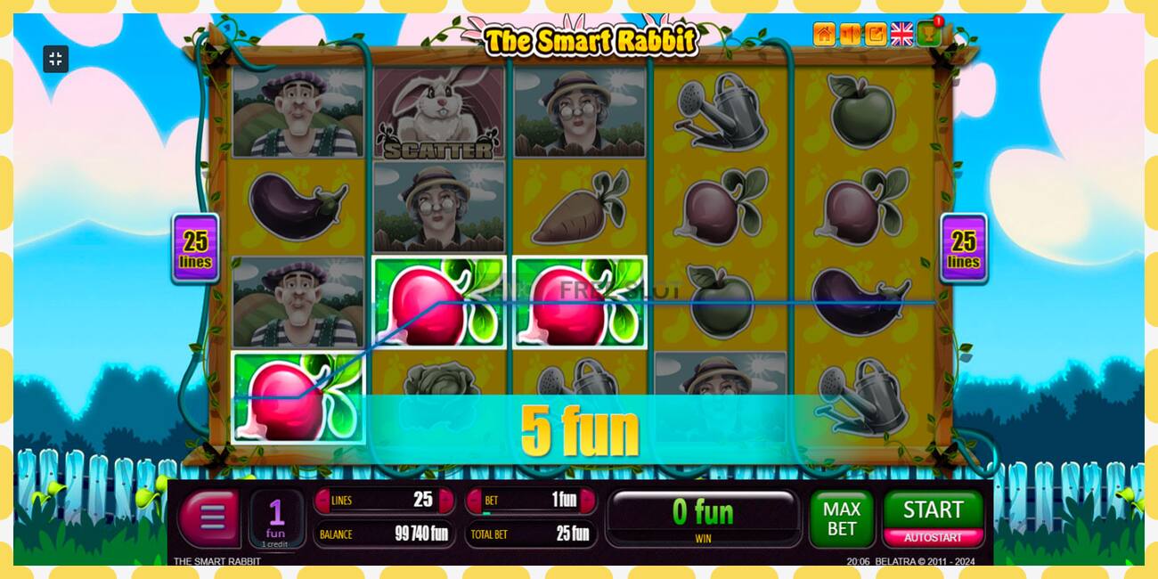 Slot dimostrativo The Smart Rabbit gratuito e senza registrazione, immagine - 1