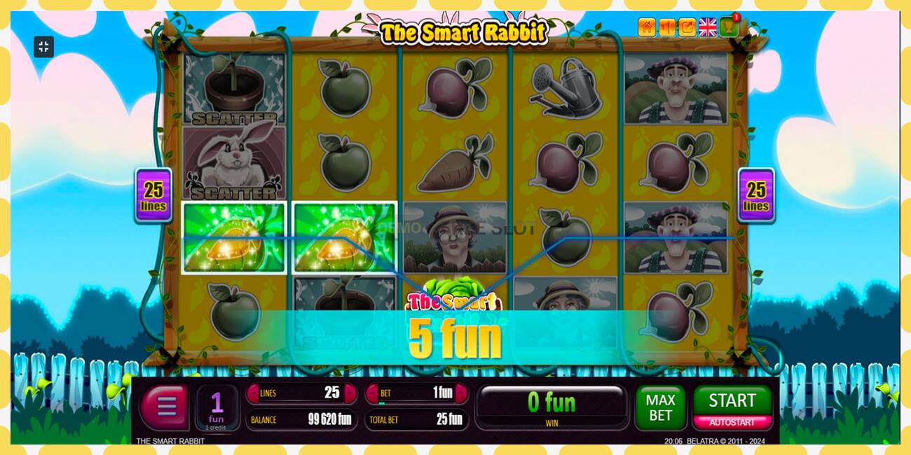 Slot dimostrativo The Smart Rabbit gratuito e senza registrazione, immagine - 1