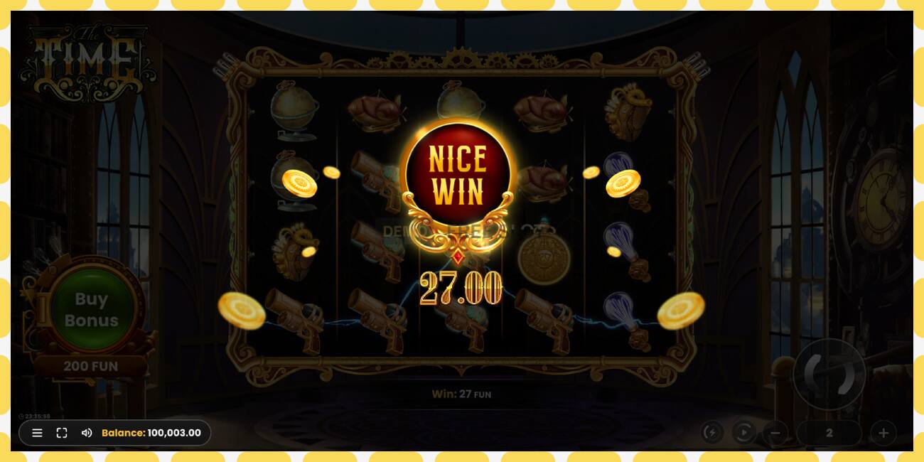 Slot demo The Time gratis dan tanpa registrasi, gambar - 1