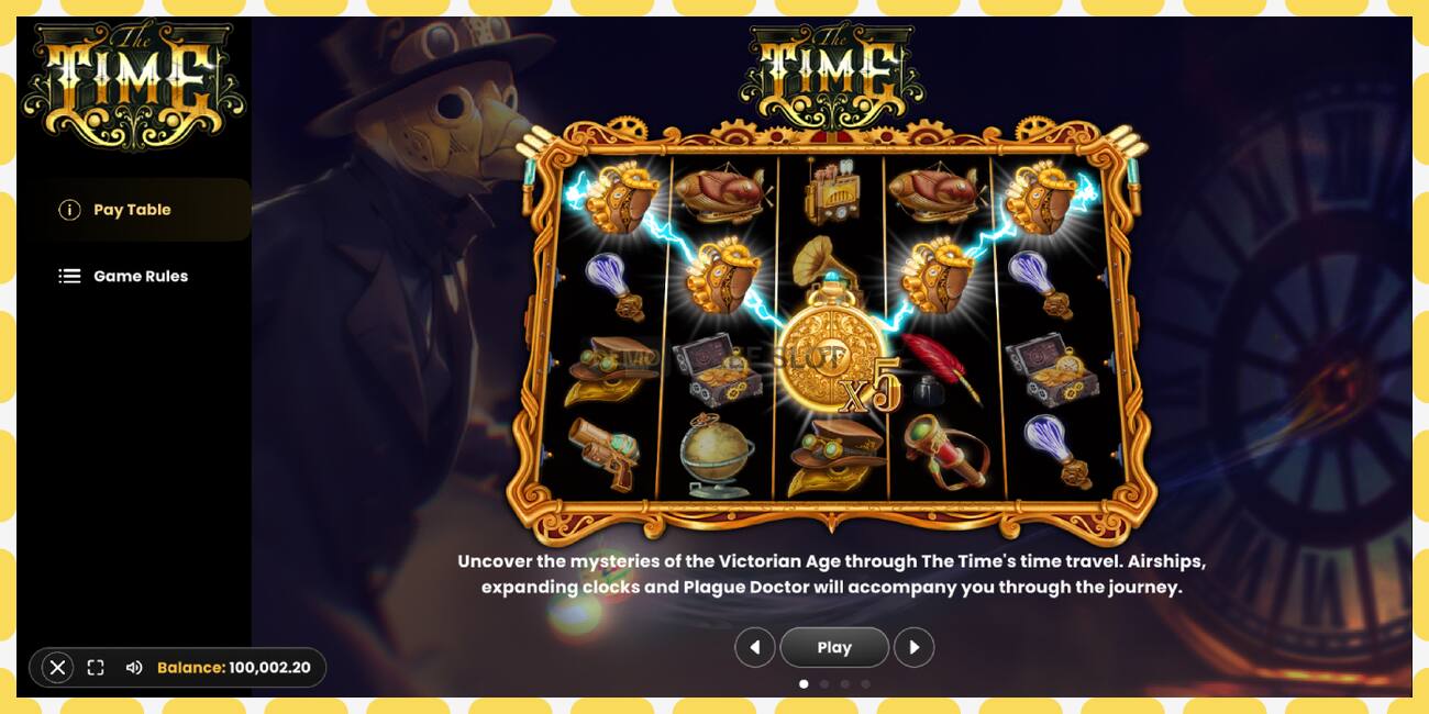 Slot demo The Time percuma dan tanpa pendaftaran, gambar - 1