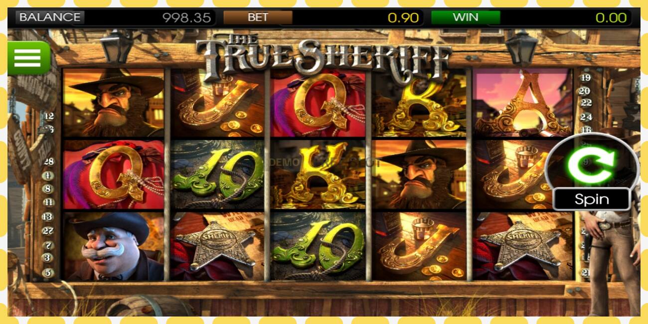 Demo slot The True Sheriff free and without registration, picture - 1