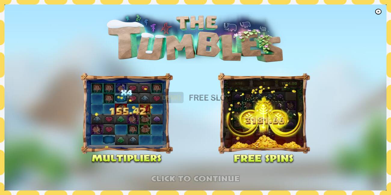 Demo slot The Tumbles free and without registration, picture - 1