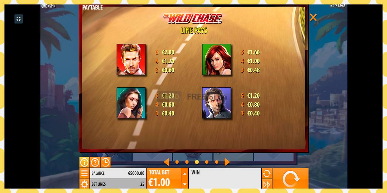 Demo slot The Wild Chase free and without registration, picture - 1