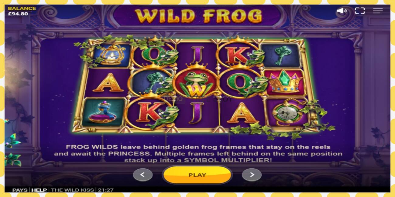 Demo slots The Wild Kiss bezmaksas un bez reģistrācijas, attēlu - 1