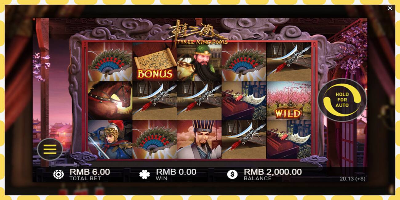 Demo slot Three Kingdoms free and without registration, picture - 1