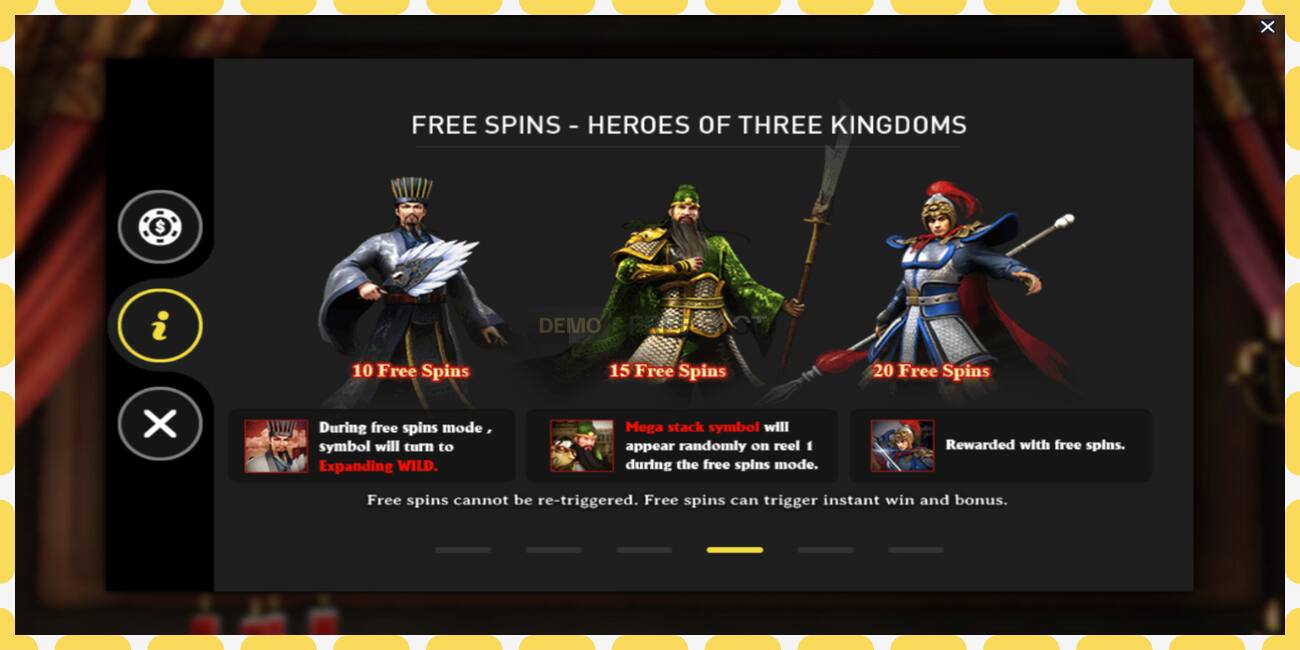 Demo slot Three Kingdoms free and without registration, picture - 1