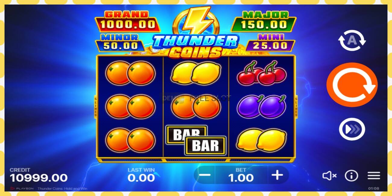 Slot demo Thunder Coins gratuit și fără înregistrare, imagine - 1