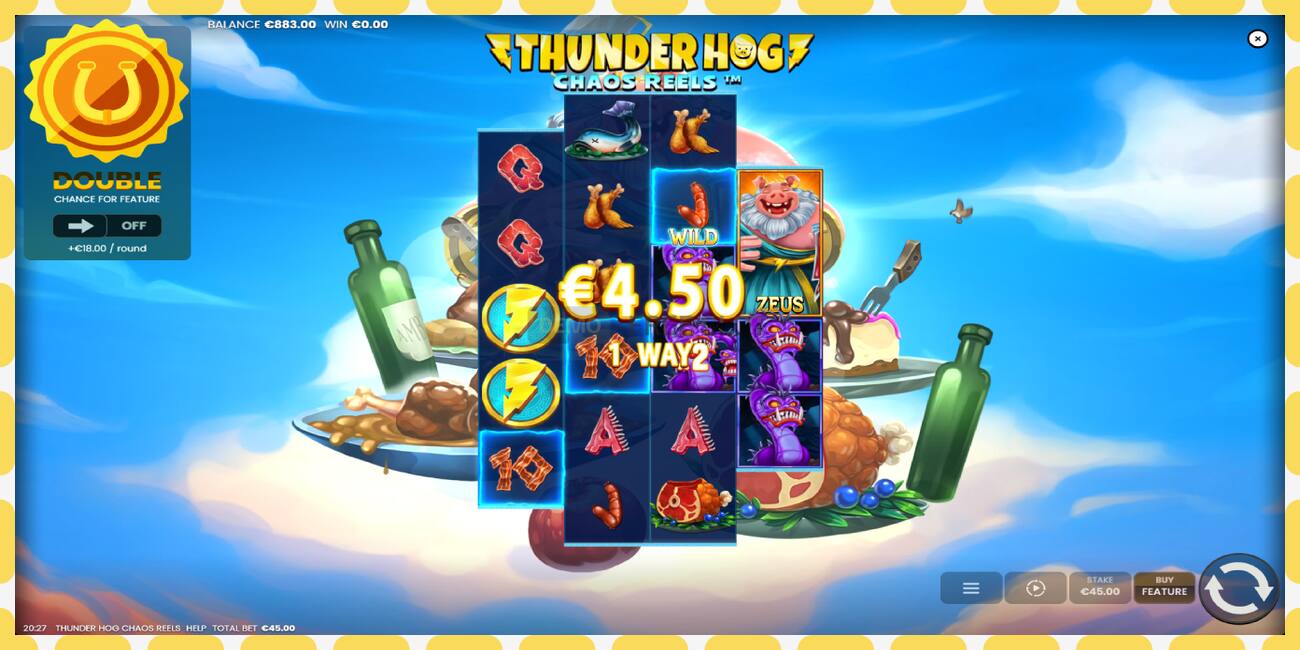 Demo slot Thunder Hog Chaos Reels free and without registration, picture - 1