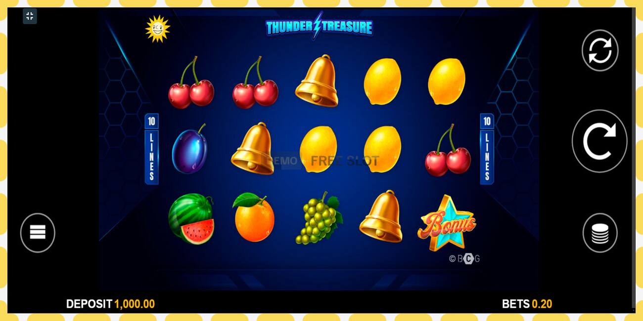 Demo slot Thunder Treasure free and without registration, picture - 1