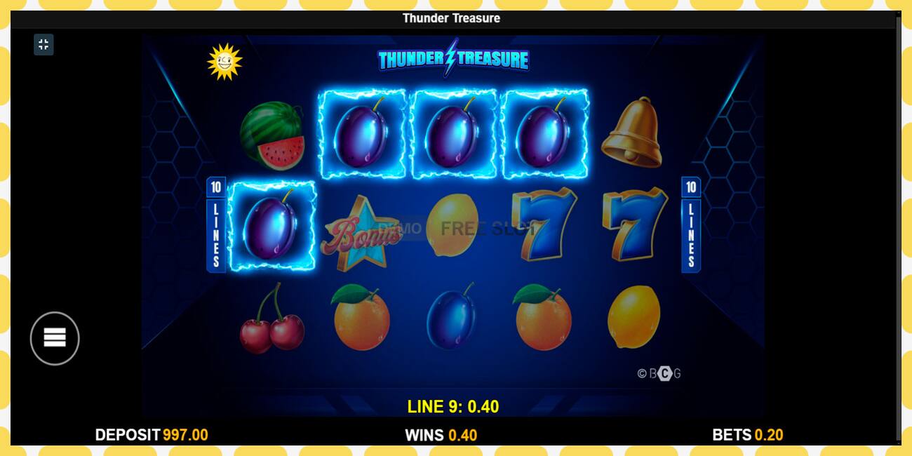 Demo slot Thunder Treasure free and without registration, picture - 1