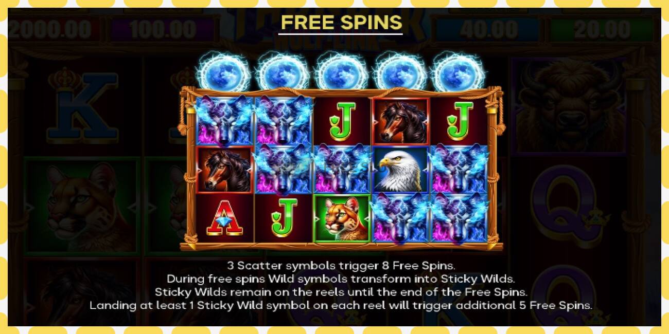 Demo slot Thunder Wolf Link free and without registration, picture - 1