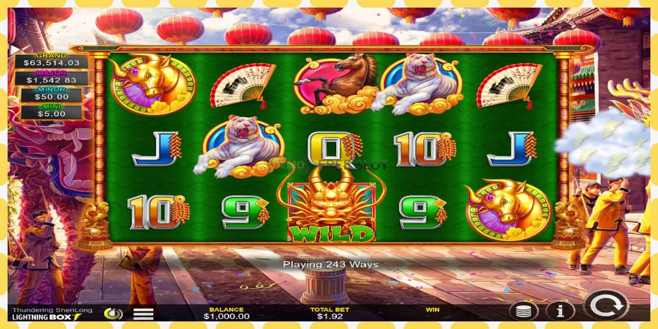 Demo slot Thundering Shenlong free and without registration, picture - 1