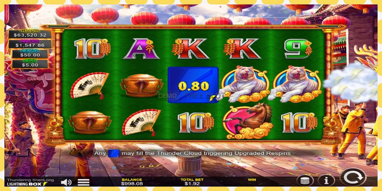 Demo slot Thundering Shenlong free and without registration, picture - 1