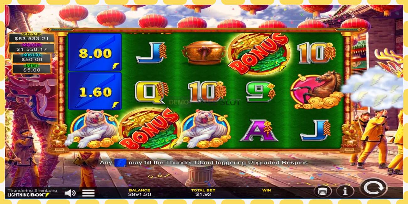 Demo slot Thundering Shenlong free and without registration, picture - 1