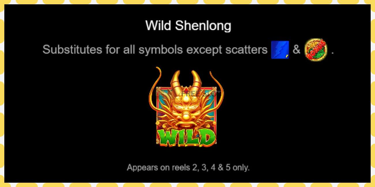 Demo slot Thundering Shenlong free and without registration, picture - 1