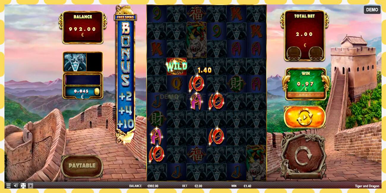 Demo slot Tiger and Dragon free and without registration, picture - 1