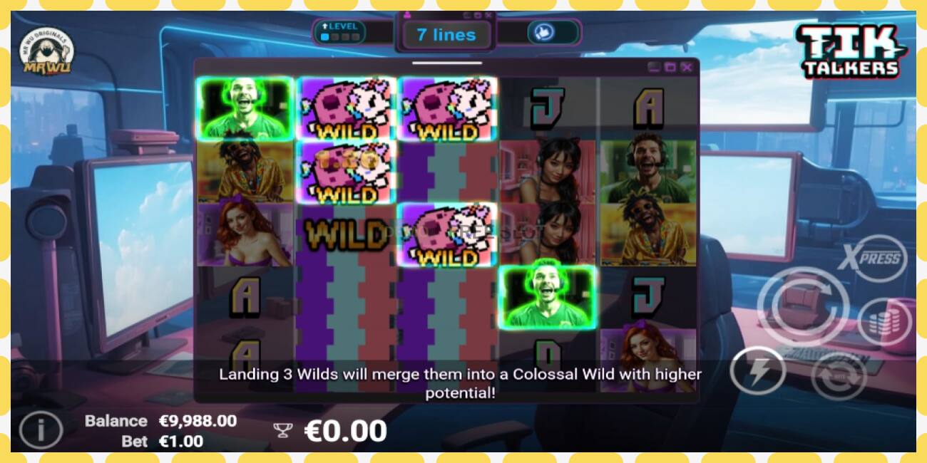 Demo-slot Tik Talkers gratis en zonder registratie, afbeelding - 1