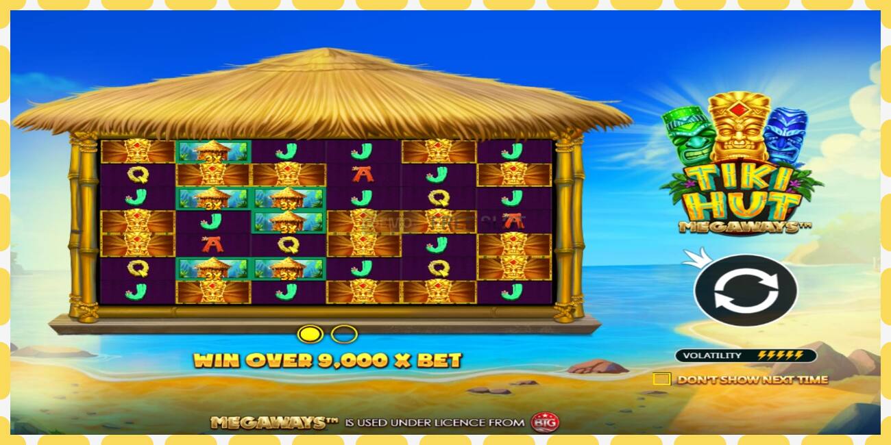 Slot për demonstrim Tiki Hut Megaways falas dhe pa regjistrim, foto - 1