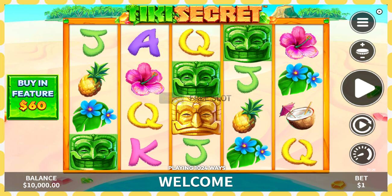 Demo slot Tiki Secret free and without registration, picture - 1