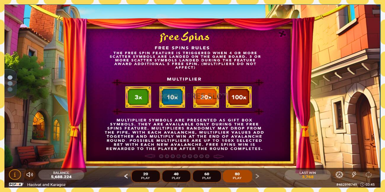 Demo slot Time Travelers: Hacivat & Karagoz free and without registration, picture - 1