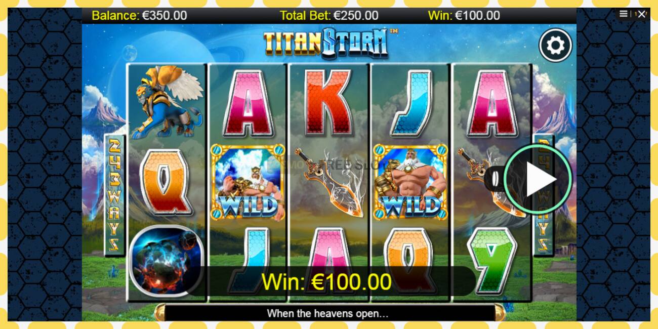 Demo slot Titan Storm free and without registration, picture - 1