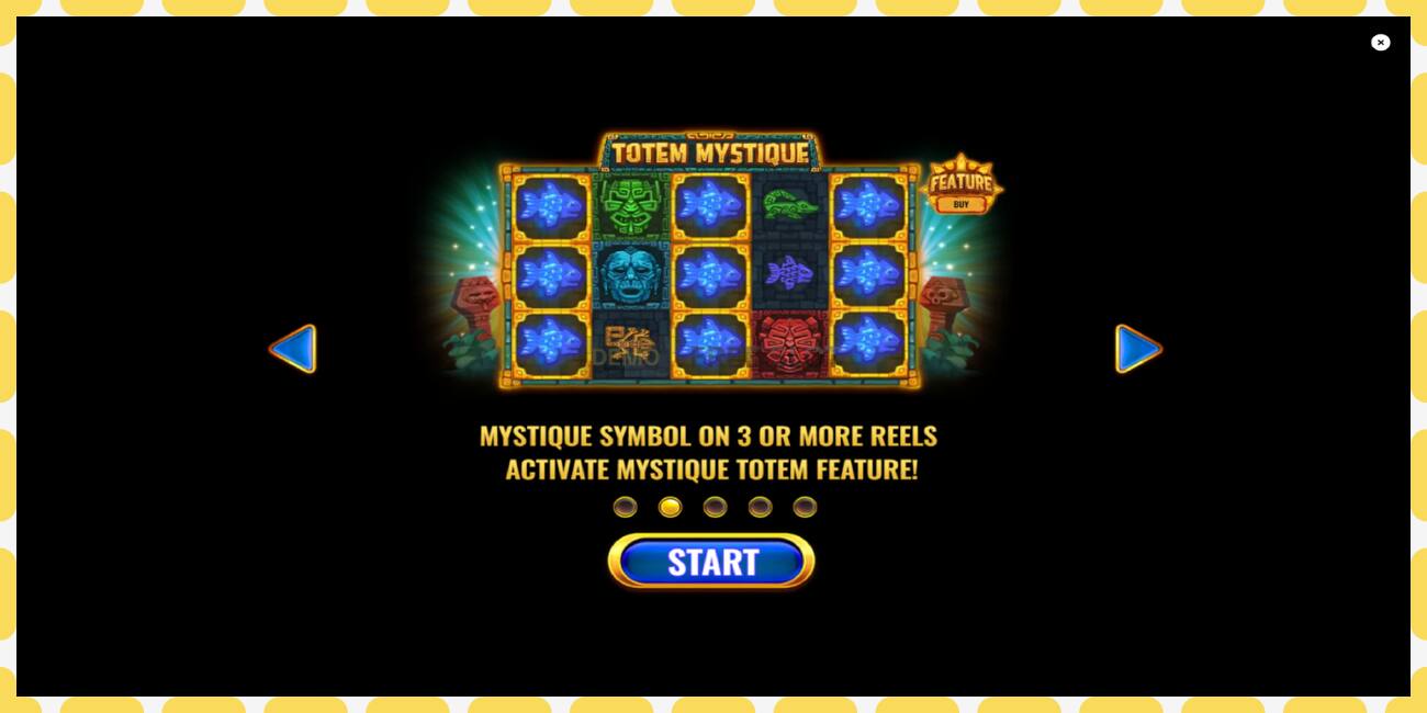 Demo slot Totem Mystique free and without registration, picture - 1