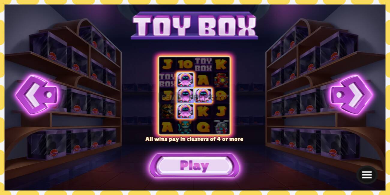 Demo slot Toy Box free and without registration, picture - 1