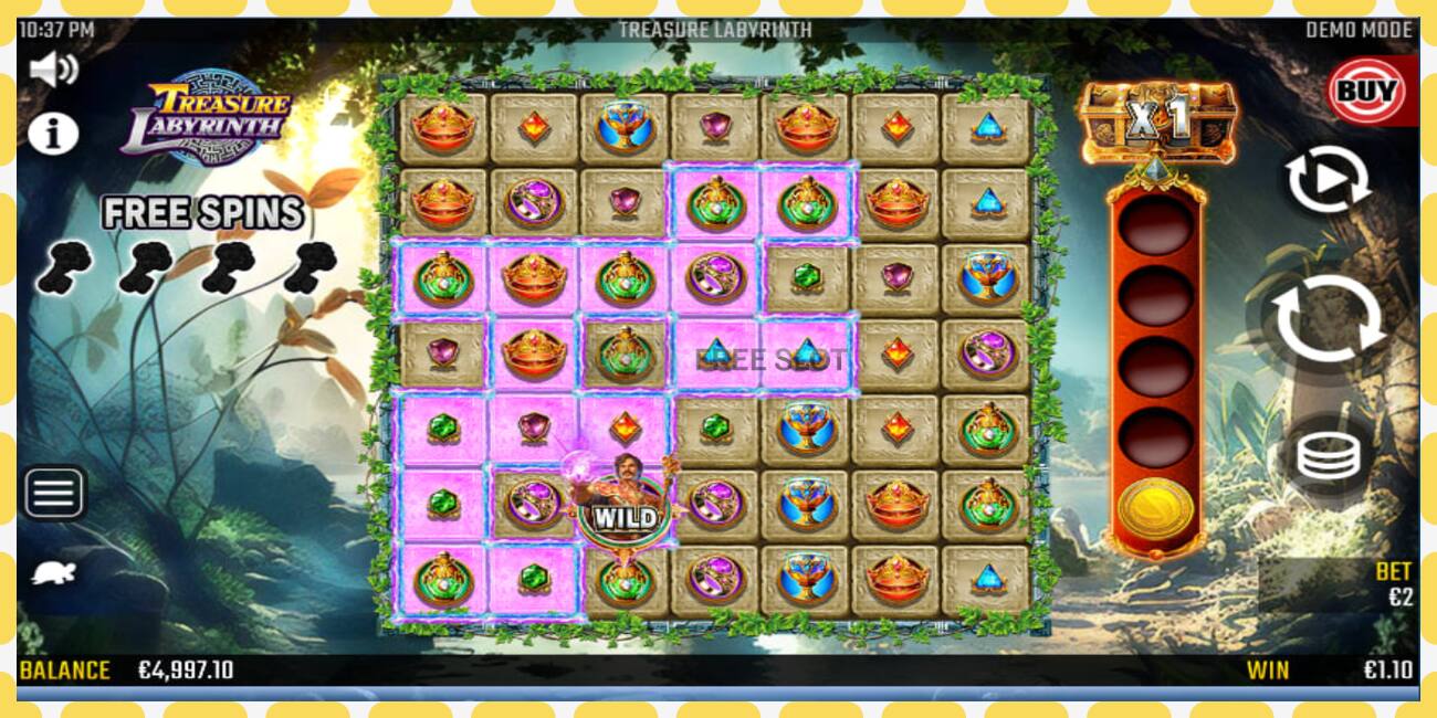 Demo slot Treasure Labyrinth free and without registration, picture - 1