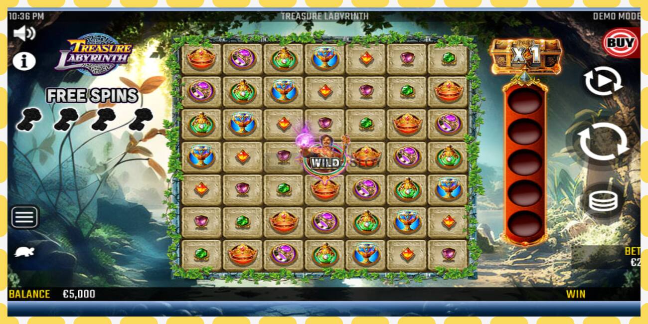 Demo slot Treasure Labyrinth free and without registration, picture - 1